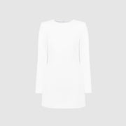 Michèle white mini dress by Leochèle, product image
