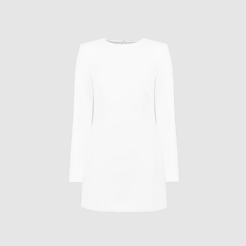 Michèle white mini dress by Leochèle, product image